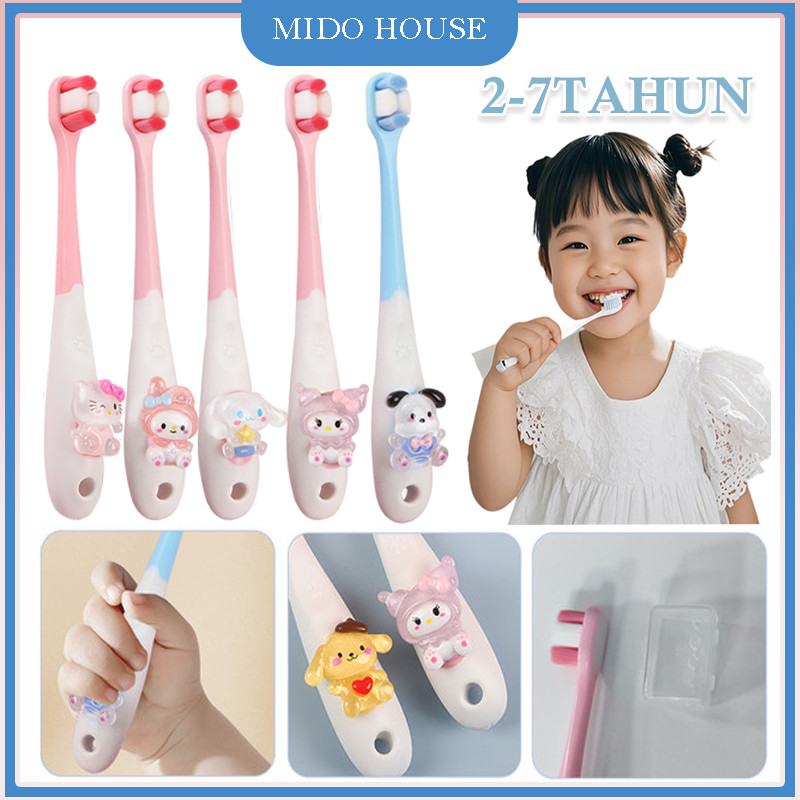 Sikat Gigi Bayi Anak Silikon Baby/Training Toothbrush Kids/ Sikat Gigi Anak Gosok Gigi Lembut 2-7tah