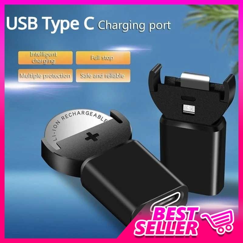 Bcase Charger Baterai Kancing Li-ion LIR2032 LIR1632 USB Type C - BC42