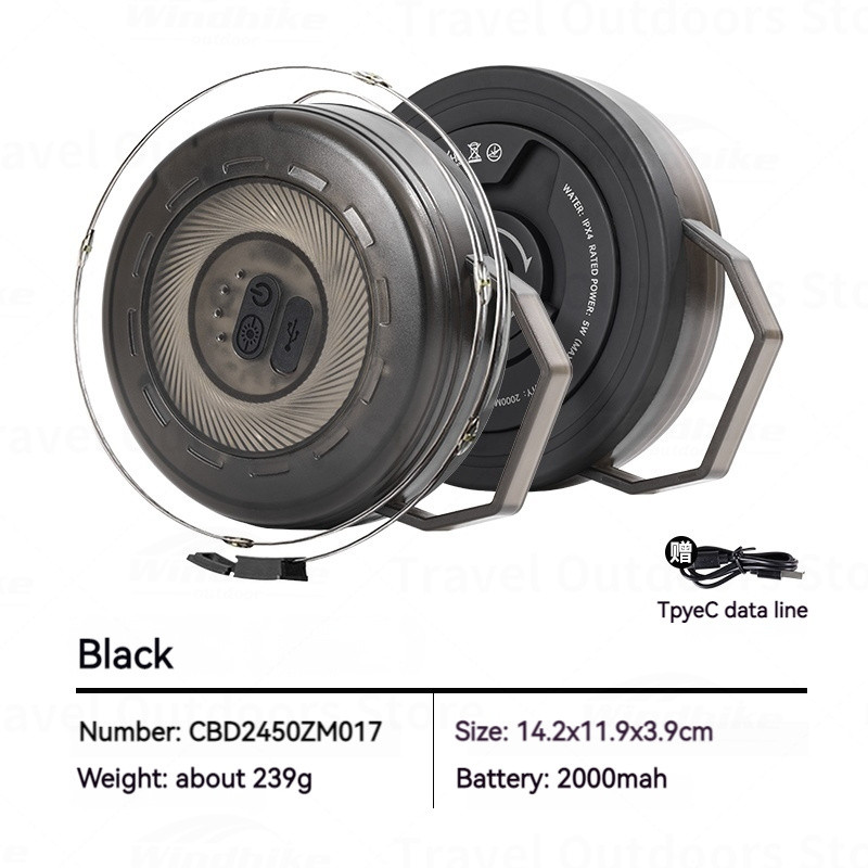 Naturehike BLACKDOG Camping Light Strip 10m Tape Measure Canopy Atmosphere Light Strip LED Outdoor T