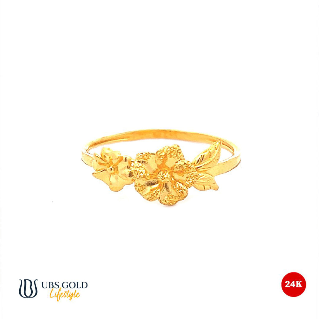 UBS Gold Cincin Emas - Ccs3368 - 24k