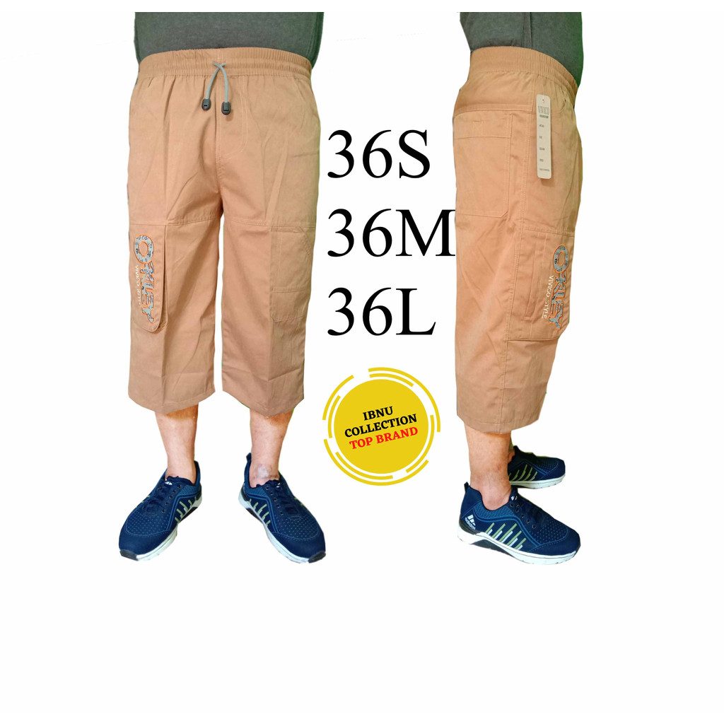 IBNU COLLECTION CELANA KOLOR 7 PER 8 PRIA KOLOR 7 PER 8 KOLOR KATUN PRIA IMPORT CELANA HAWAI PRIA