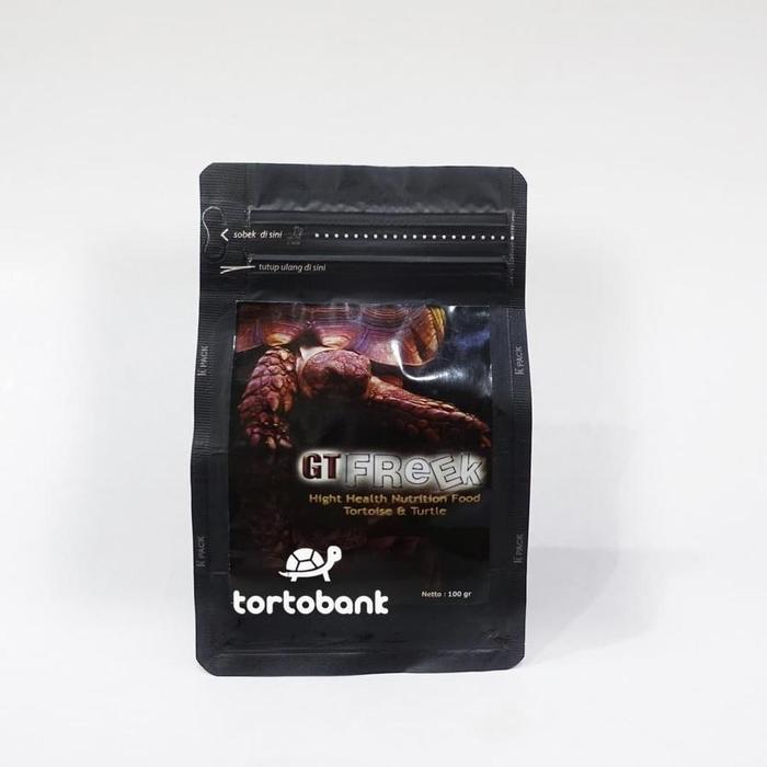 [wielson] ORIGINAL GT FREEK TORTOISE FOOD - MAKANAN KURA GTFREEK - PELET KURA DARAT GTF - GT FREEK T