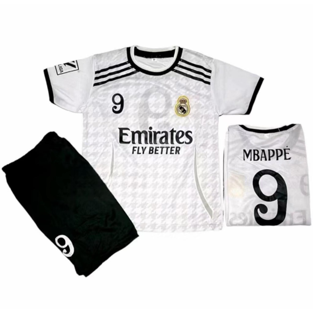 STELAN BAJU BOLA ANAK REAL MADRID ARGENTINA MESSI PORTUGAL INTER MIAMI RONALDO JERSEY TERLARIS Celan