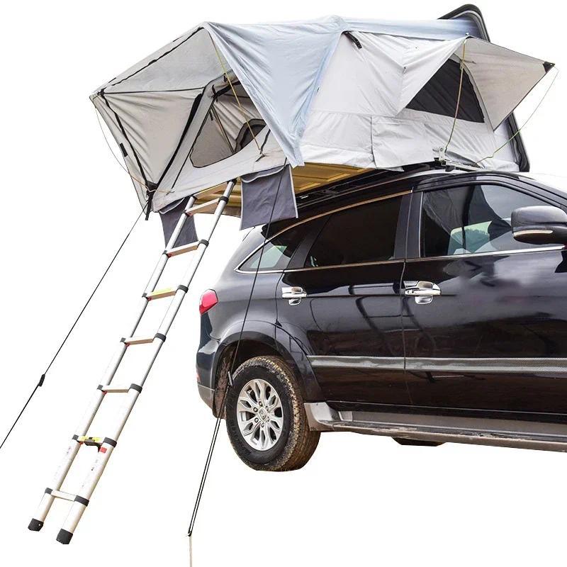 high quality Hard Shell Pop Up Roof Tent Universal for Cars  SUV foldable 4 Person Car Roof Top Roof
