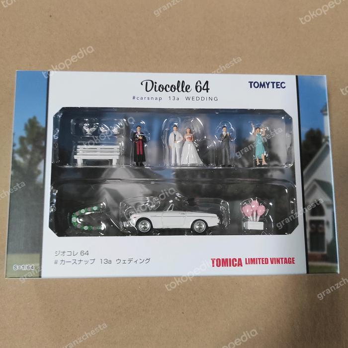 TOMICA LIMITED VINTAGE DIOCOLLE 13a WEDDING DATSUN 1600 SPORTS BEST