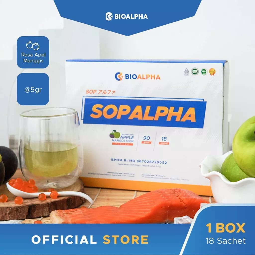 100% ASLI SOPALPHA Minuman Kesehatan Suplemen Makanan Obat Daya Tahan Tubuh Obat Herbal