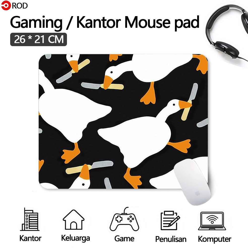 Mousepad 26*21cm Mouse Pad Anti Selip Desk Mat Large MousePad Long Mouse Pad Komputer Cat Graffiti M