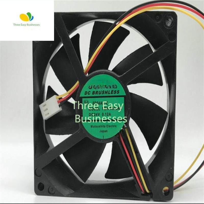 Wholesale: original 9225 FBK-09A24h DC24V 0.12A 90 * 25mm three-wire inverter fan