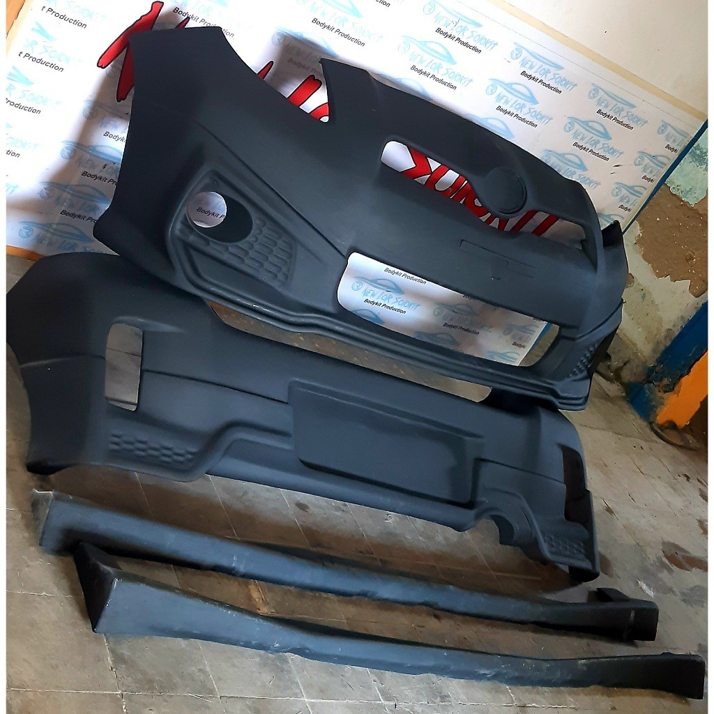 bodykit Toyota Yaris 2006 -2011 upgrade TRD 2013 BUMPER / BEMPER YARIS