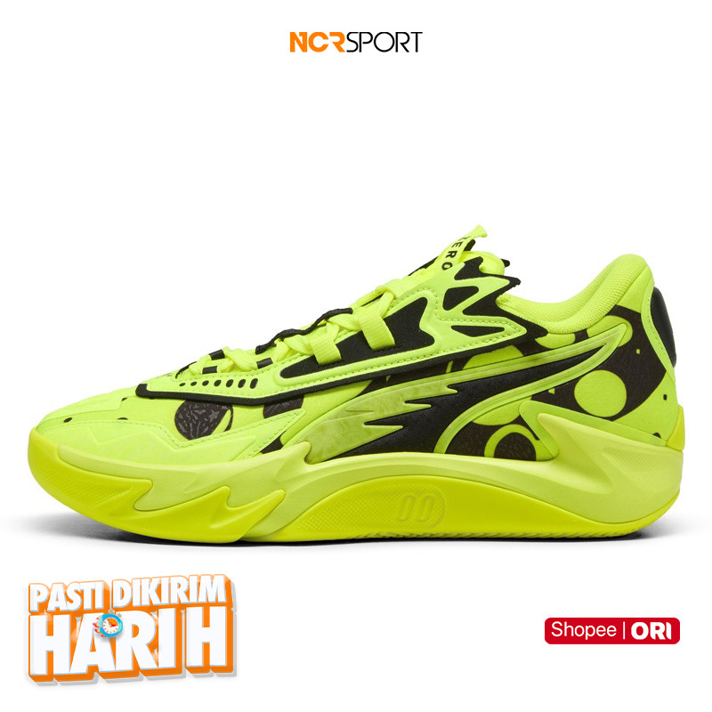 NCR SPORT Sepatu Basket Puma Scoot Zeros Ii Yellow Alert Original 312223-02