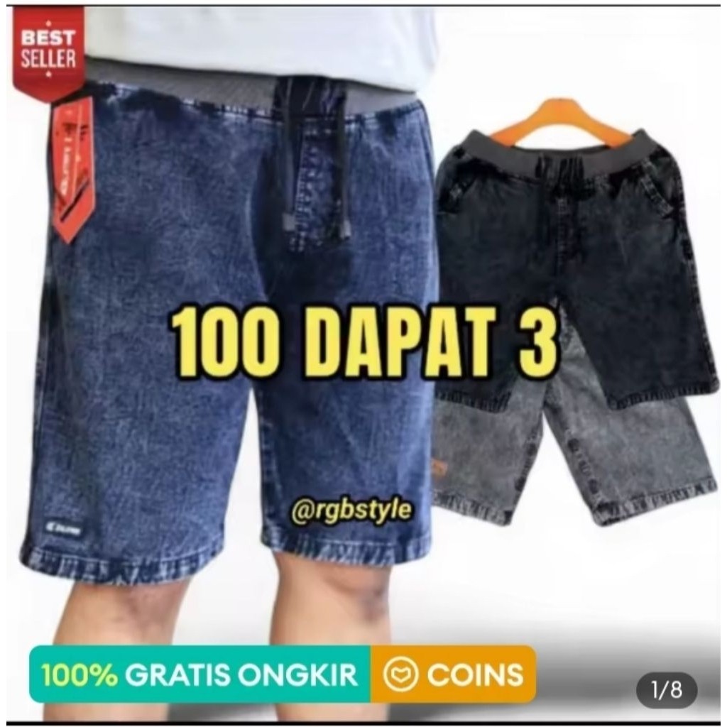 celana pendek jeans pria celana dewasa celana pendek dewasa fashion pria celana pendek jeans denim