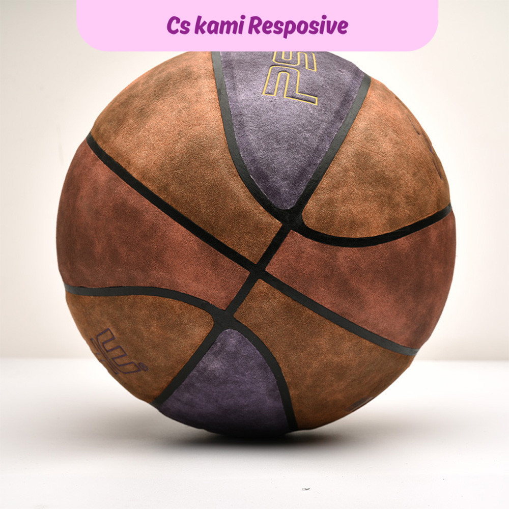 MM PSYCHE Microfiber Suede Size 7 Basketball Ball Indoor/Outdoor Training Wear-Resistant Basketball 