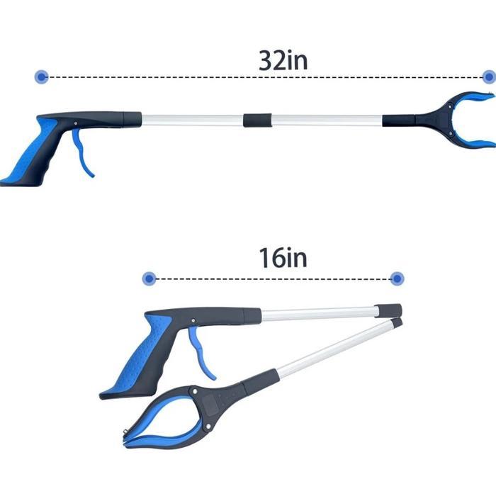 Shiny- Alat Penjepit Sampah Tongkat Ambil Barang Grab Stick Aluminium Alloy Kuat Serbaguna Jepitan