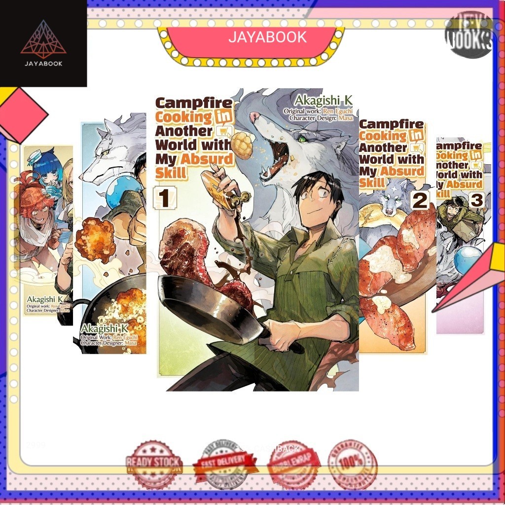 Campfire Cooking in Another World with My Absurd Skill (Manga) (10 book series)