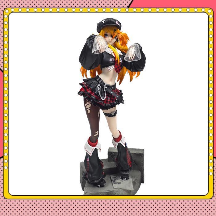 HOT PROMO Asuka Langley Soryu Rei Ayanami Evangelion 33cm Action Figure PVC - Asuka Langley Premium