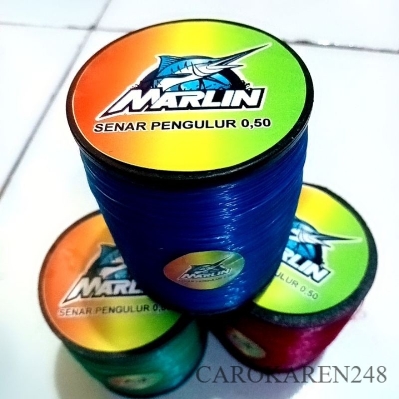 Kenur Marlin Besar 0,50 LSM 2000 Yard Senar Pengulur Layangan Aduan Benang Layang Layang Besar Gapan