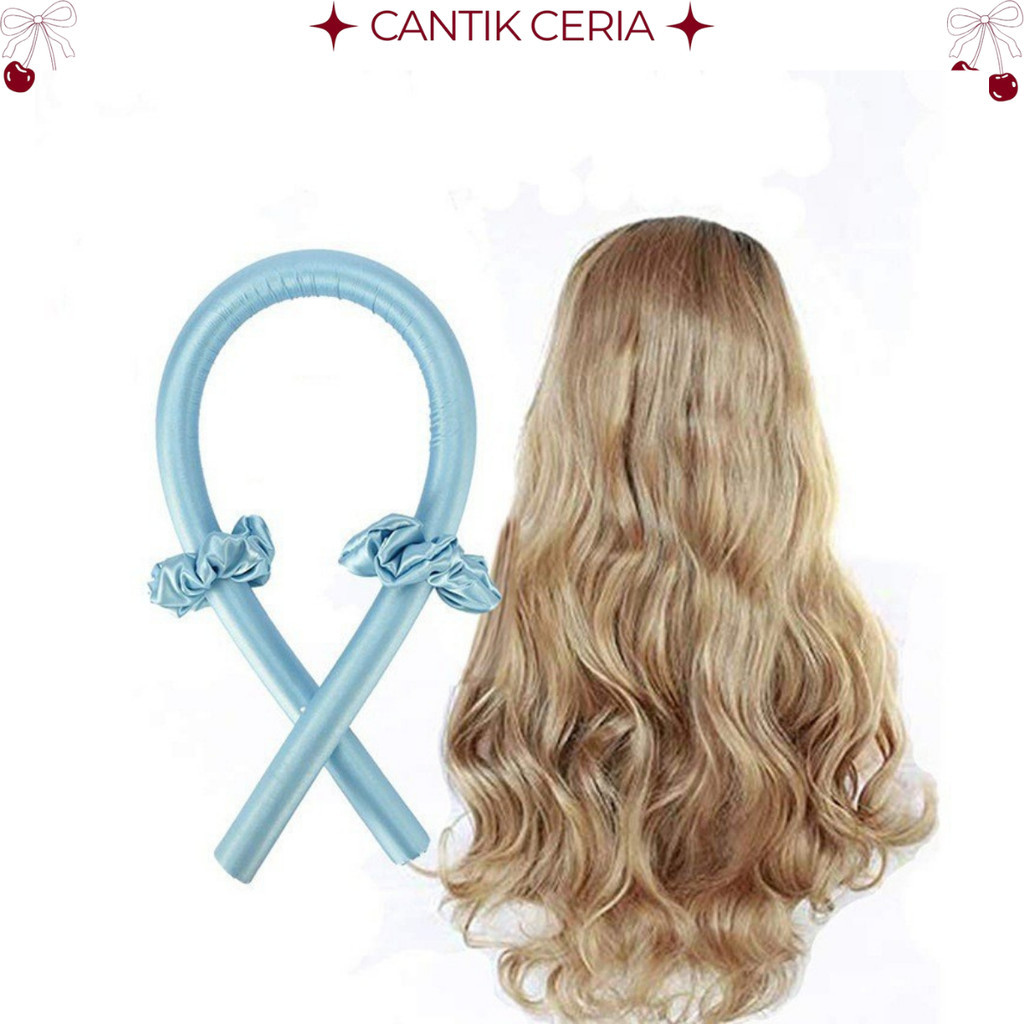 CC Rambut Tanpa Catokan Rambut Keriting H1090 Alat Pengeriting Rambut Tanpa Panas Heatless Curl Hair