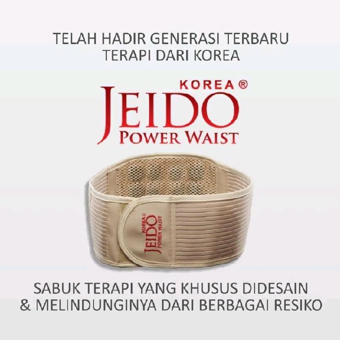 JEIDO POWER WAIST - SABUK / KORSET TERAPI KESEHATAN - SIZE L 122CM