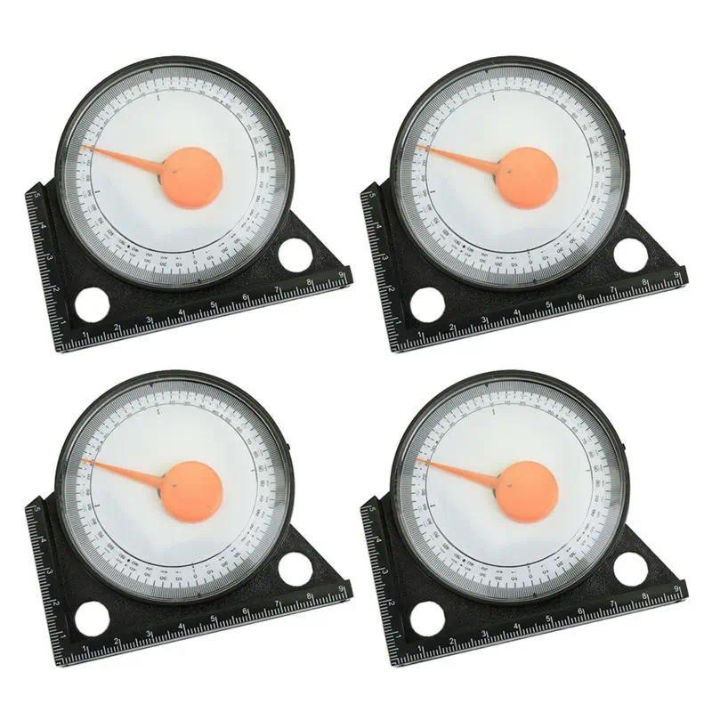 AEE6-Multifunctional Plastic Angle Meter, Slope Meter, Angle Meter, Pointer Type Horizontal Angle Me
