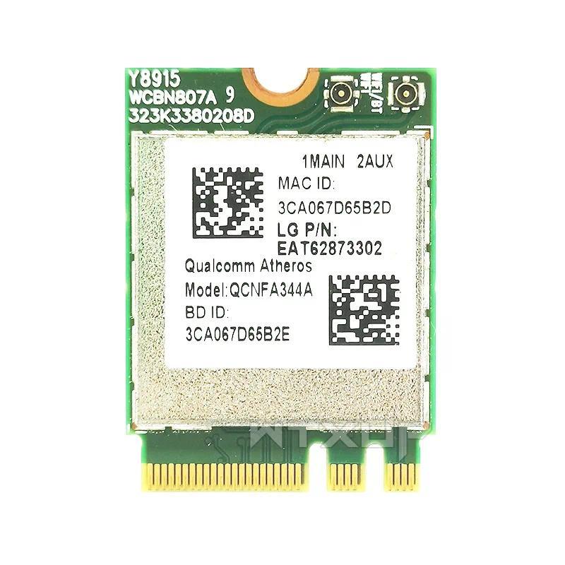 KEBIDUMEI WiFi 5 QCNFA344A Wifi Card 1200Mbps 2.4G/5G Dual-Band Bluetooth 4.1 M.2 WiFi Adapter 802.1