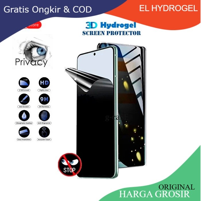 G-caSE Anti Gores Jelly Hydrogel Spy Matte Xiaomi Redmi K20 K20pro K30 K30pro K40 K40pro K40gaming K