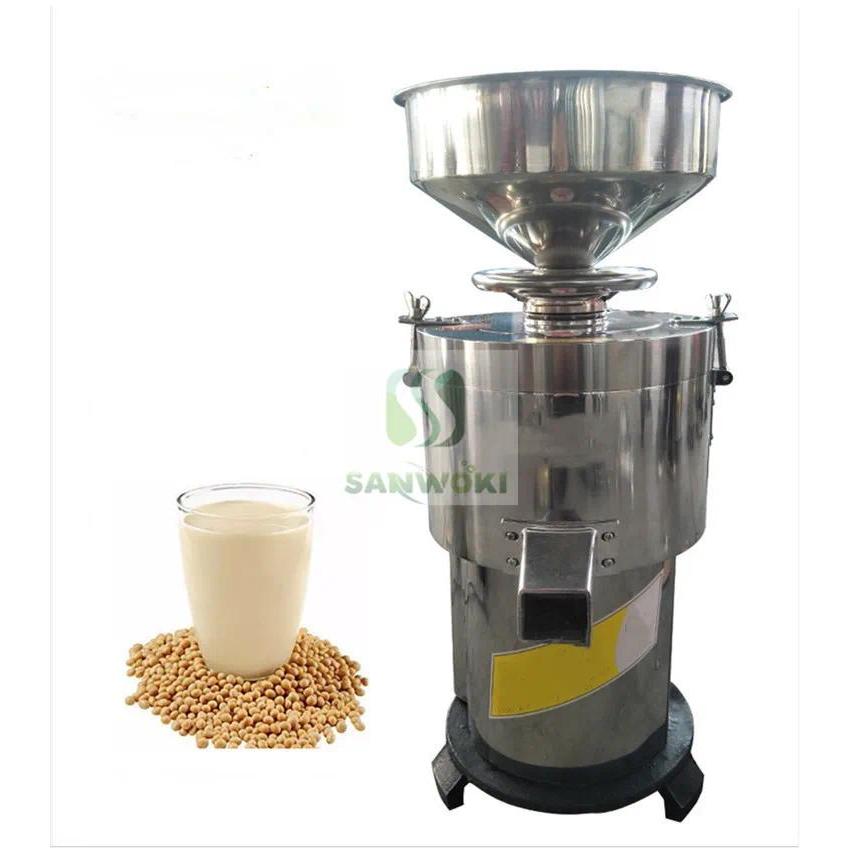 100kg/h Commercial Soymilk Maker Soybean Pulping Machine Soy Bean Grinder Milk Machine Slurry separa