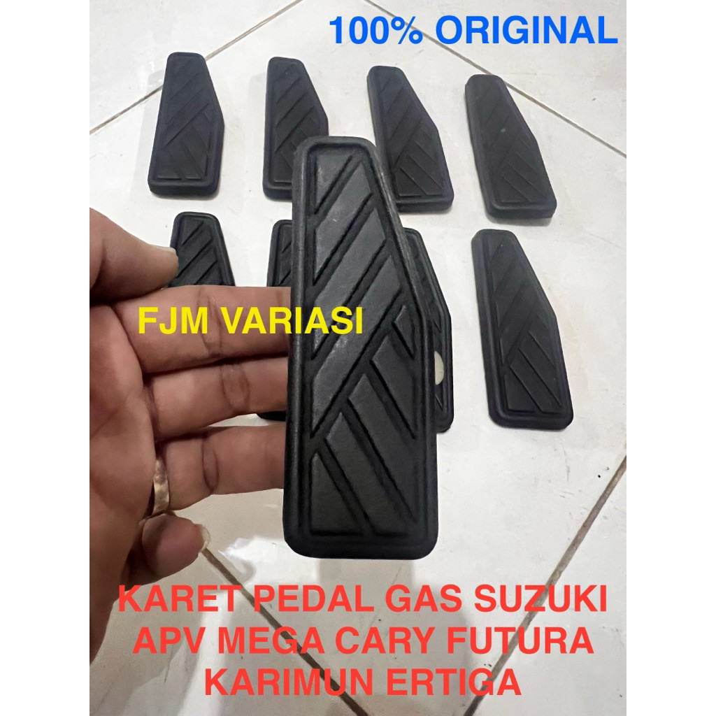 KARET PEDAL INJAKAN GAS SEMUA MOBIL SUZUKI ERTIGA APV MEGA CARRY TAYO FUTURA KARIMUN ESTILO WAGON SE