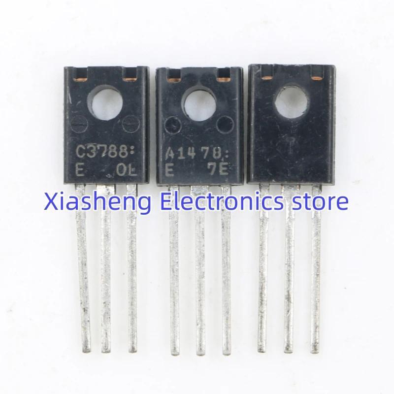 New Original 10Pairs 2SA1478 A1478 + 2SC3788 C3788 TO126 Transistor In Stock Good Quality