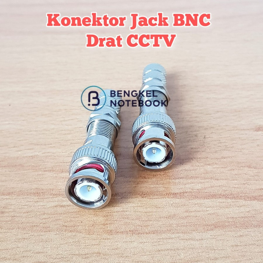 Jack BNC Baut untuk CCTV ( BNC Connector ) Kuningan
