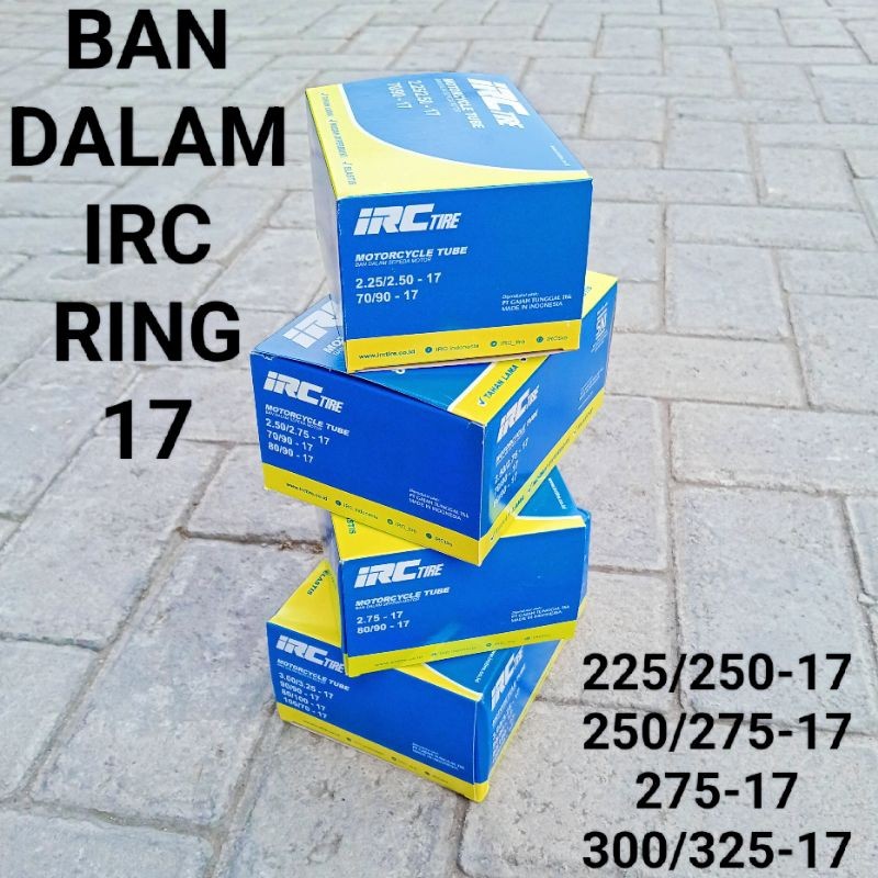 BAN DALAM IRC TIRE (RING 17)  225/250-17  ||  250/275-17  ||  275-17  ||  300/325-17  ORIGINAL INOUE