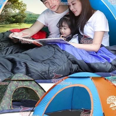 Tenda Camping Speeds Lx018-13 Tidak Otomatis 200Cm X 150Cm X 110Cm Anti Air