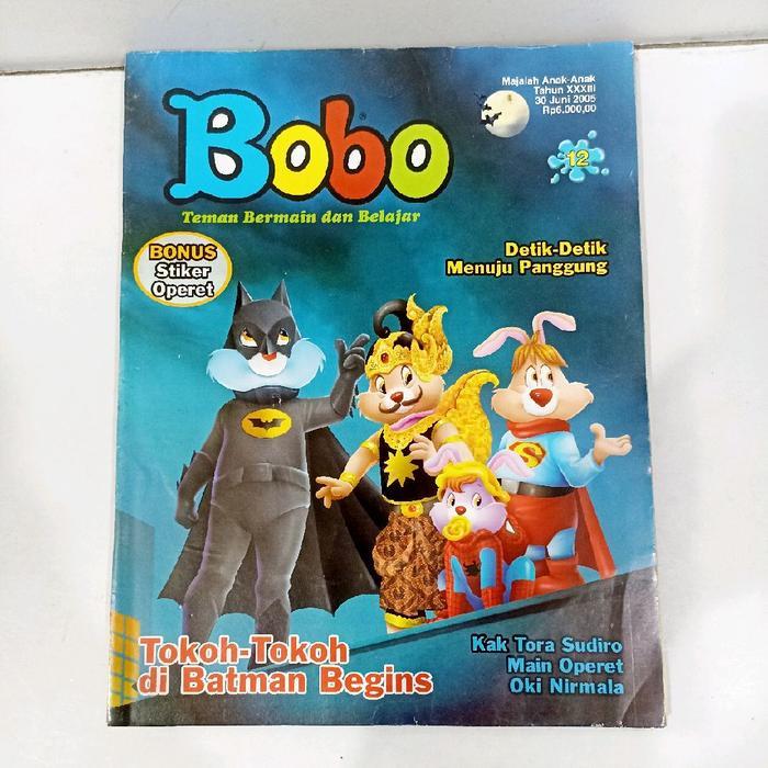 Bobo Majalah anak-anak Tahun XXXII 30 Juni 2005 - Tokoh-tokoh di Batman begins