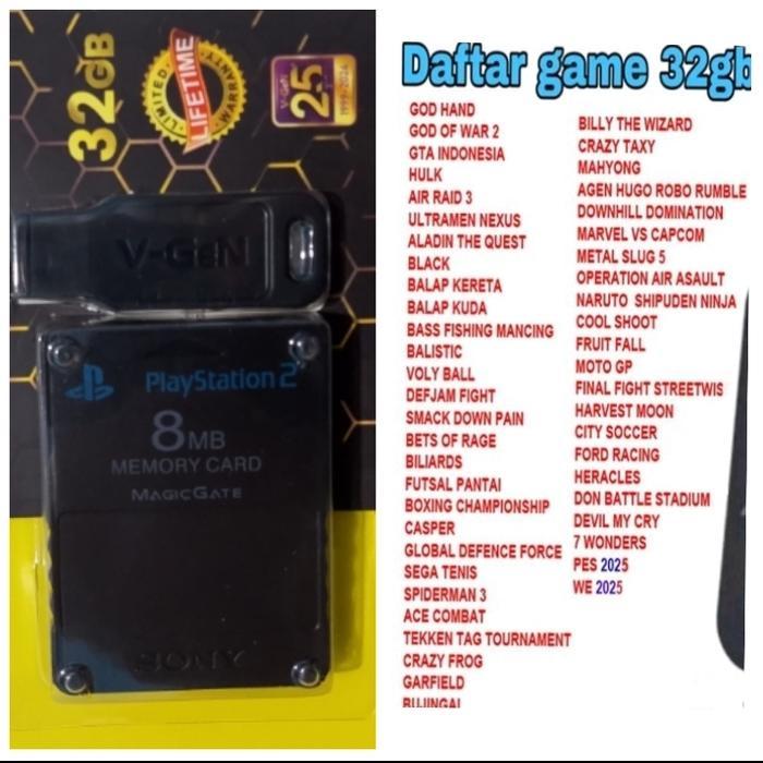 flashdisk dan MC Boot PS2