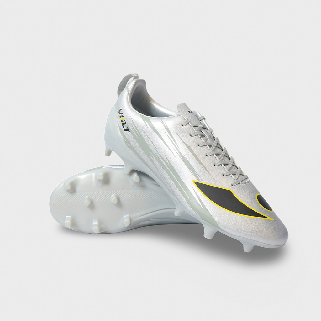 Concave Sepatu Bola - Volt Academy FG - Silver/Black/Yellow
