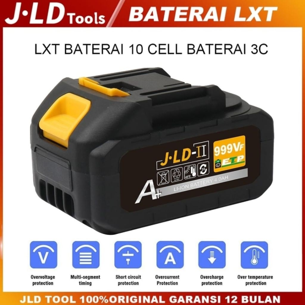 KLEPU.ID BATERAI MESIN IMPACT BATTERY 999VF 10CELL BATERAI IMPACT WRENC GERINDA BOR JLD SUNC KAMOLE 