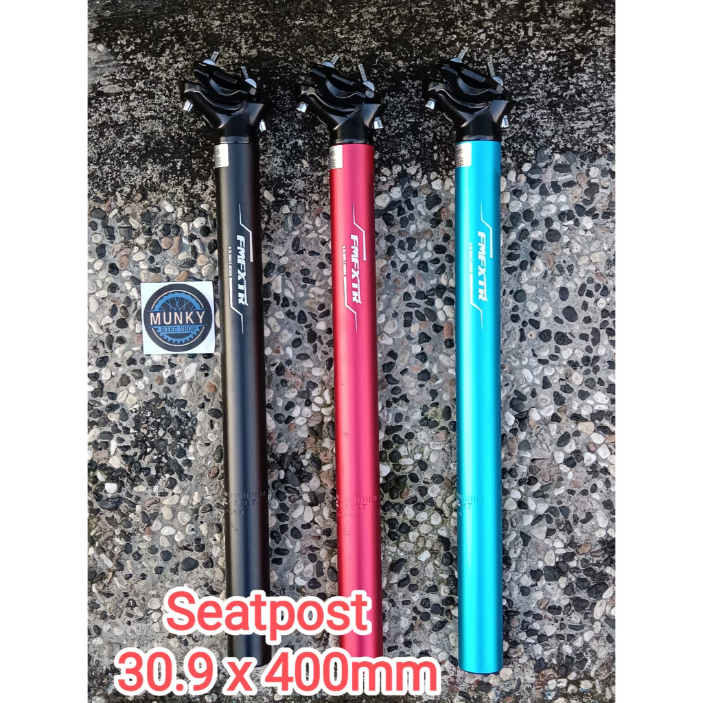 Foto FMFXTR Seatpost Tiang Sadel Alloy diameter 30.9 Panjang 400 mm 3D Forging High-strength