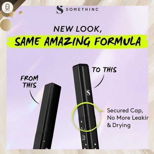 QEILA - SOMETHINC Forever Stay Eyeliner Netto 0.5 mL | Blackest Black | Brown | Waterproof & Smudgep