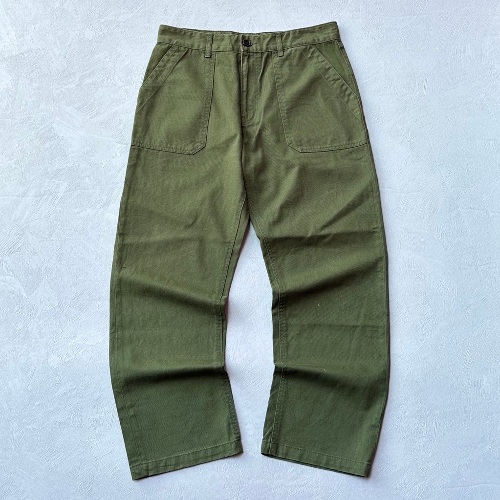 celana fatigue army military og-107 uniform bridge