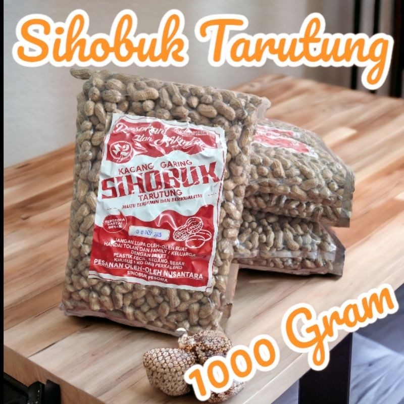 PROMO Kacang Sihobuk 1000gr Garing Renyak Khas Tapanuli Utara Mantap Medan