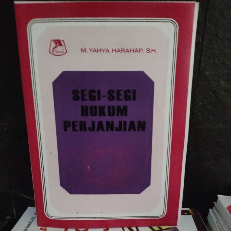 segi segi hukum perjanjian by m yahya harahap .