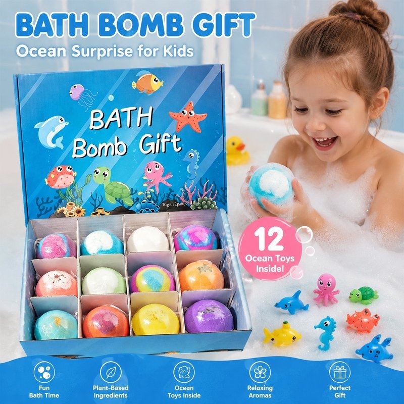 Bath bomb kids friendly Bath Bomb Anak Bath bomb surprise Bath bomb anak aman Bath bomb kids surpris