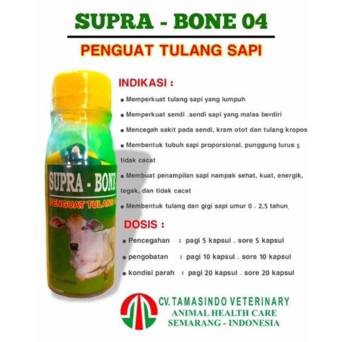 ￼SUPRA-BONE 40 OBAT PENGUAT TULANG SAPI YANG LUMPUH