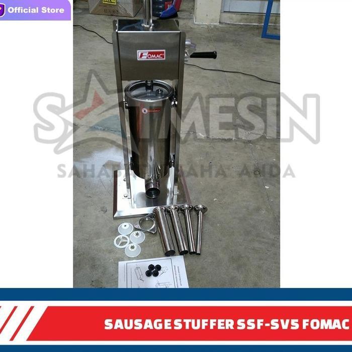 SAUSAGE STUFFER SSF-SV5 FOMAC SSF SV5 MESIN CETAK SOSIS - Cam Store55