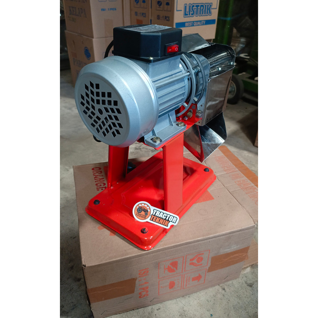Mesin Parutan Kelapa Mini Dinamo - L1 Corong