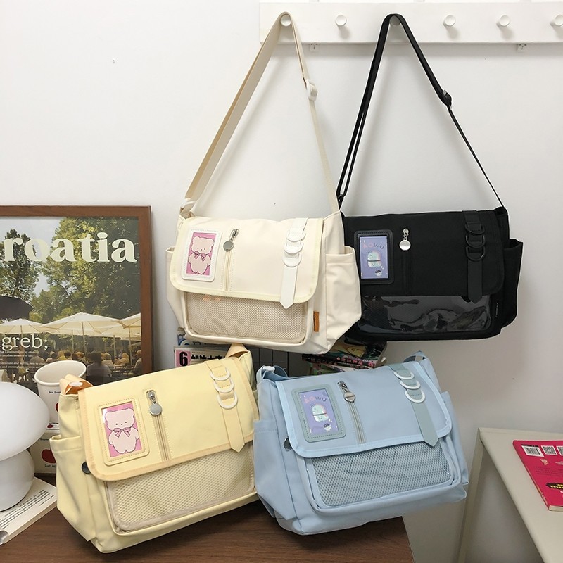 RAFATA Mismi Judith Bag Tas Selempang Wanita Trendy Korean Style Messenger Sling Bag Perempuan Styli