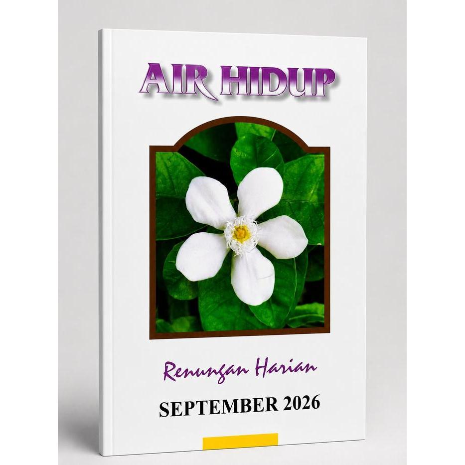 Renungan Harian Air Hidup September 2026 | Buku Renungan Kristen | Saat Teduh Harian