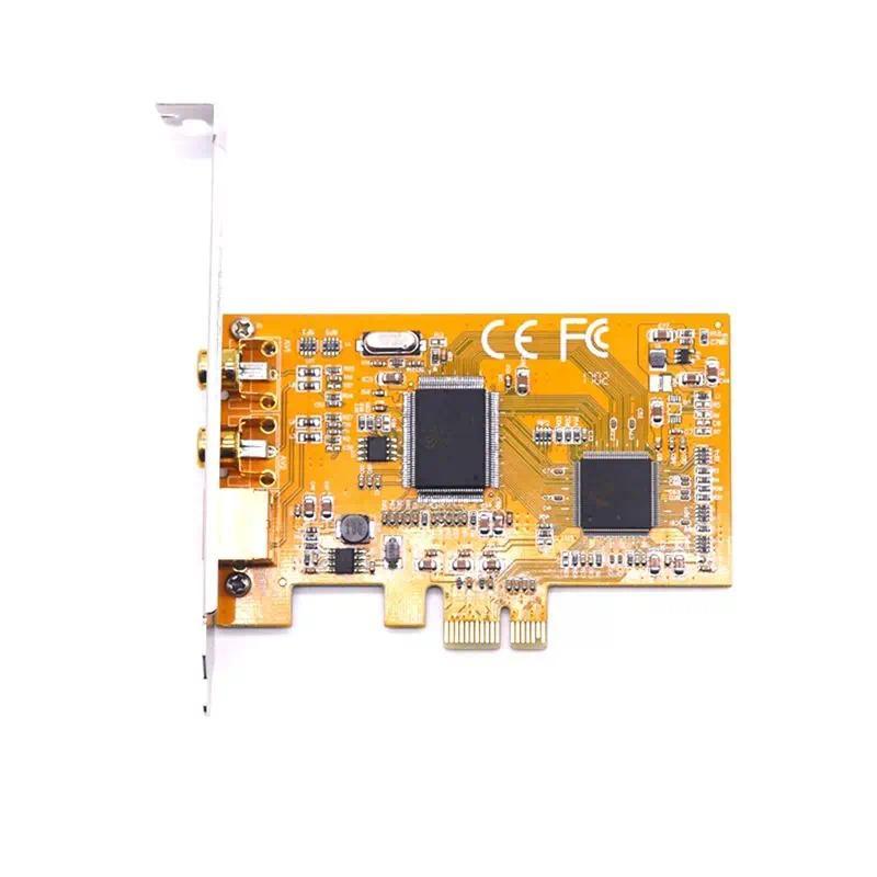 AED7-PCIE To AV 878A Video Capture Card PCIE Surveillance HD Image PCI-E 878A Capture Card For Imagi