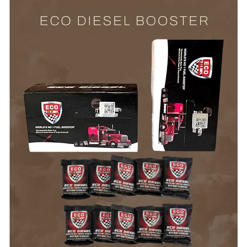 Eco Racing Diesel Penghemat BBM 1 Box Isi 10 Sachet - Eco Diesel