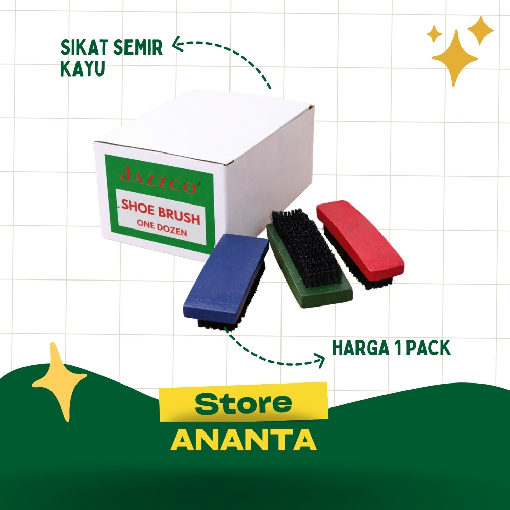 1 Box (12 Pcs) SIKAT SEMIR SEPATU JAZZCO BC-428 - SIKAT SEPATU