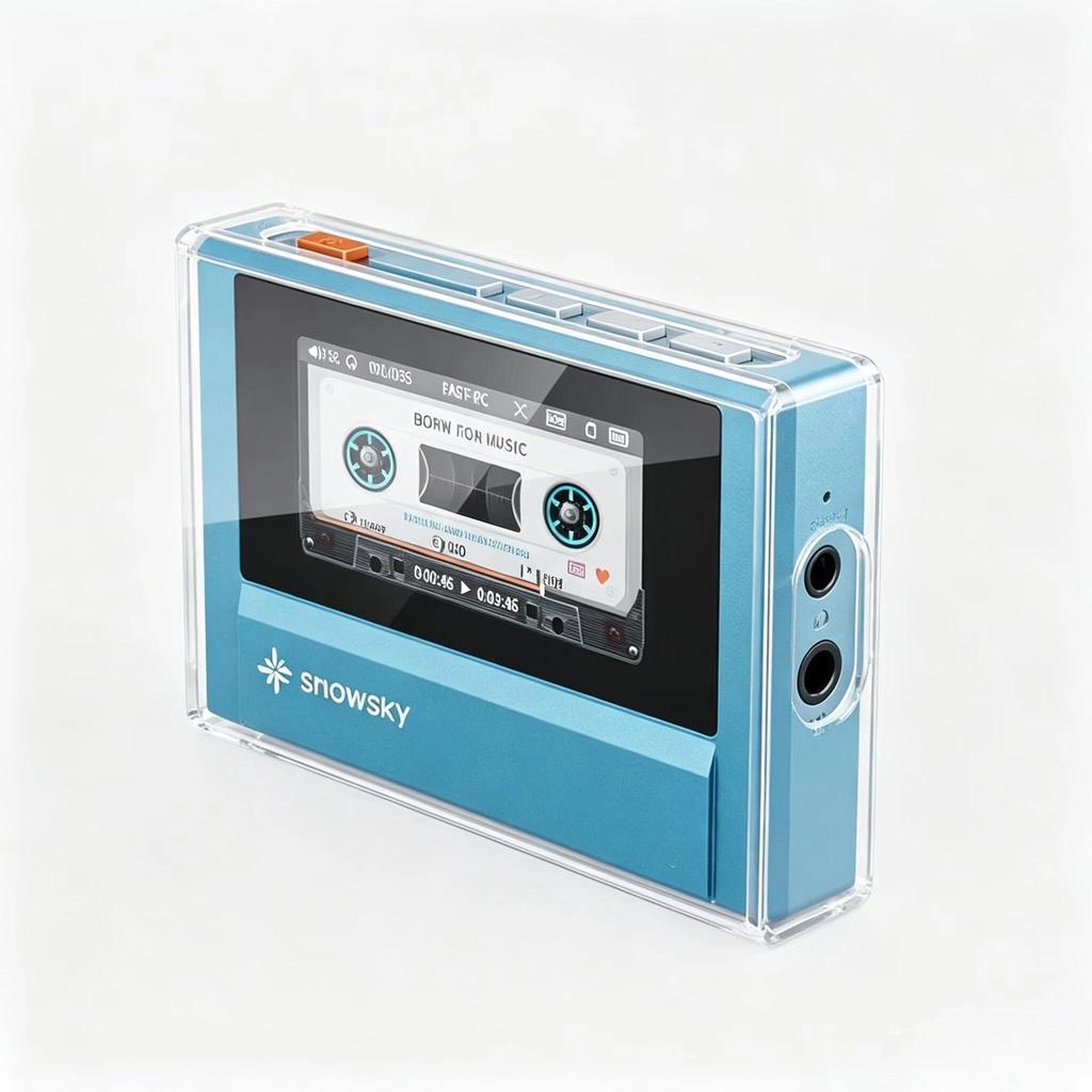 For Fiio Snowsky Echo Mini Clear Case Shockproof Protective Bumper Slim Cover for Fiio Snowsky Echo 